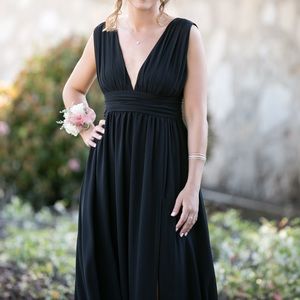 Lulus Black Heavenly Hues Maxi Dress!